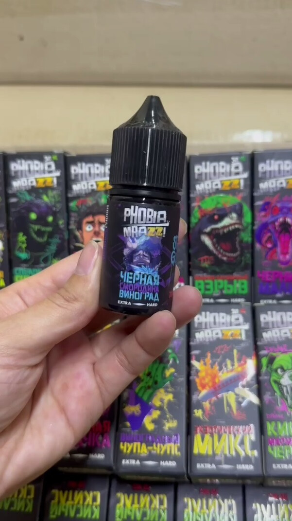 Кликните для увеличения изображения Жидкость PHOBIA & MRAZZ! EXTRA HARD 30 ML 70 MG, изображение 2