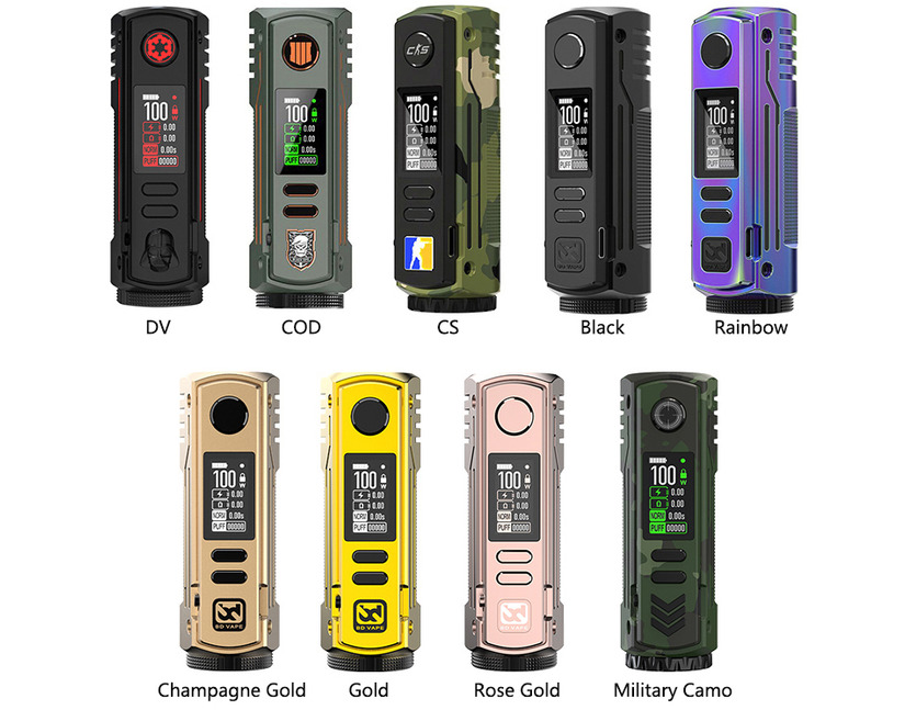 Кликните для увеличения изображения BD Vape Rayden 100 box mod, изображение 2