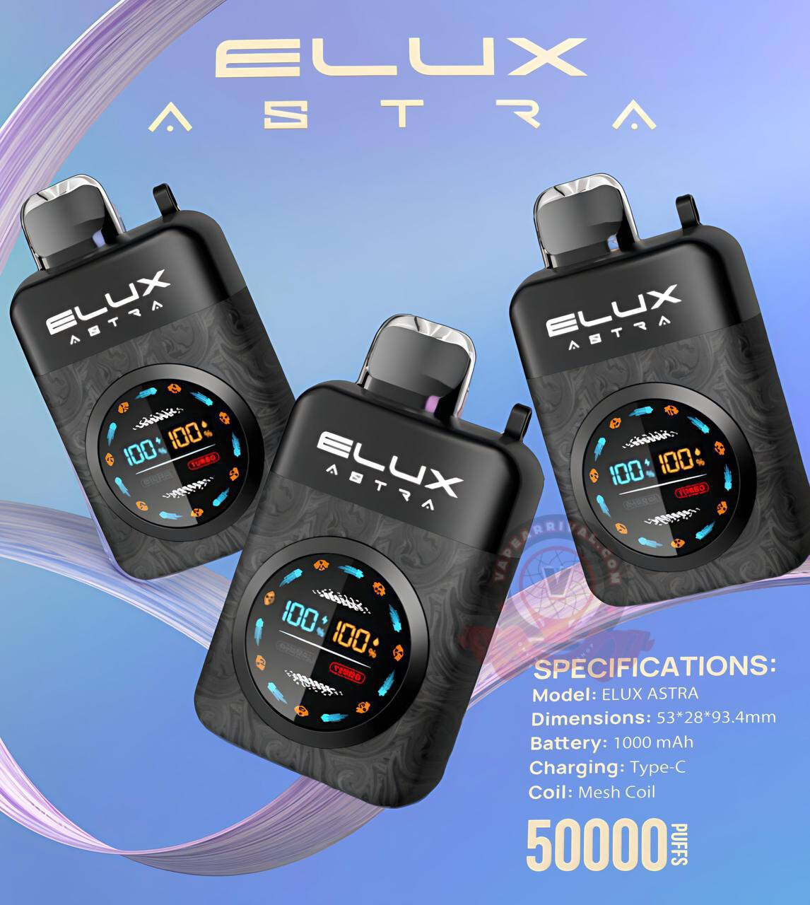 Кликните для увеличения изображения ELUX ASTRA 50000 затяжек, изображение 2
