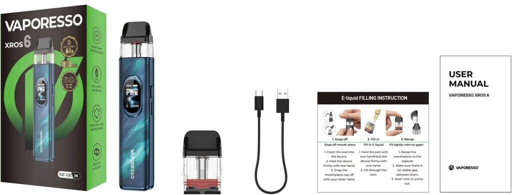 Кликните для увеличения изображения Vaporesso XROS 6, изображение 3