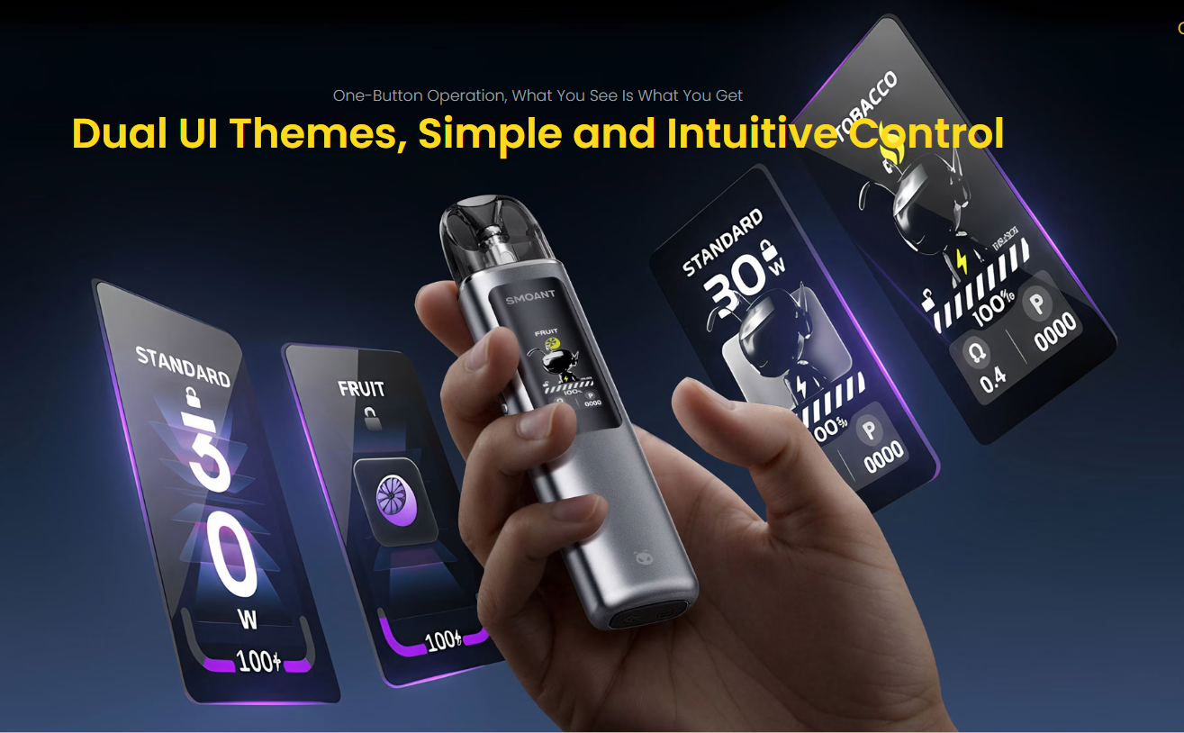 Кликните для увеличения изображения Smoant Racer Flex POD Kit, изображение 3