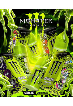 Жидкость MONSTER SOUR 60mg HARD, изображение 1