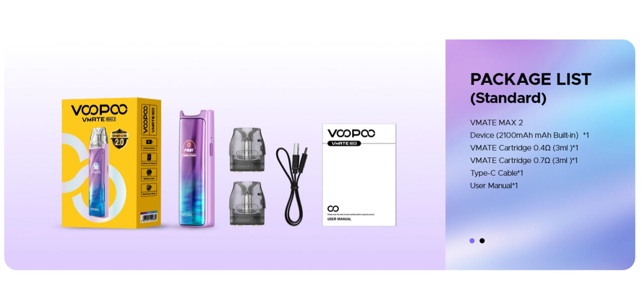 VOOPOO VMATE Max 2 Kit, изображение 3