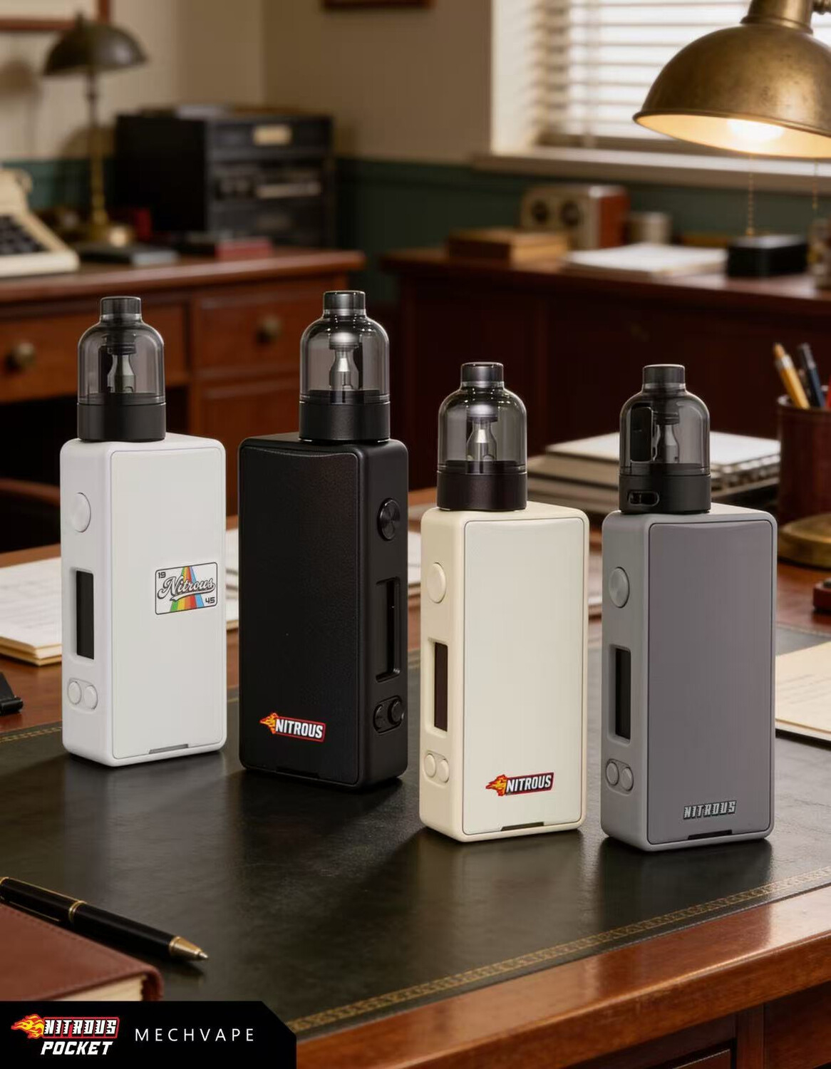 Кликните для увеличения изображения MECHVAPE x NITROUS Pocket 80W Starter Kit, изображение 2