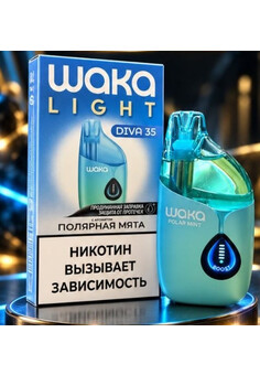 WAKA LIGHT DIVA 35 — 35 000 затяжек, изображение 1