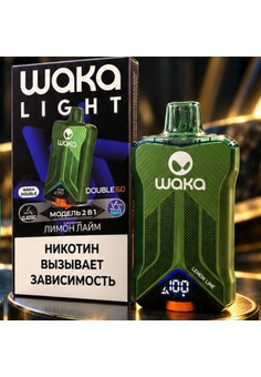 WAKA LIGHT DOUBLE 60 — 60 000 затяжек, изображение 1